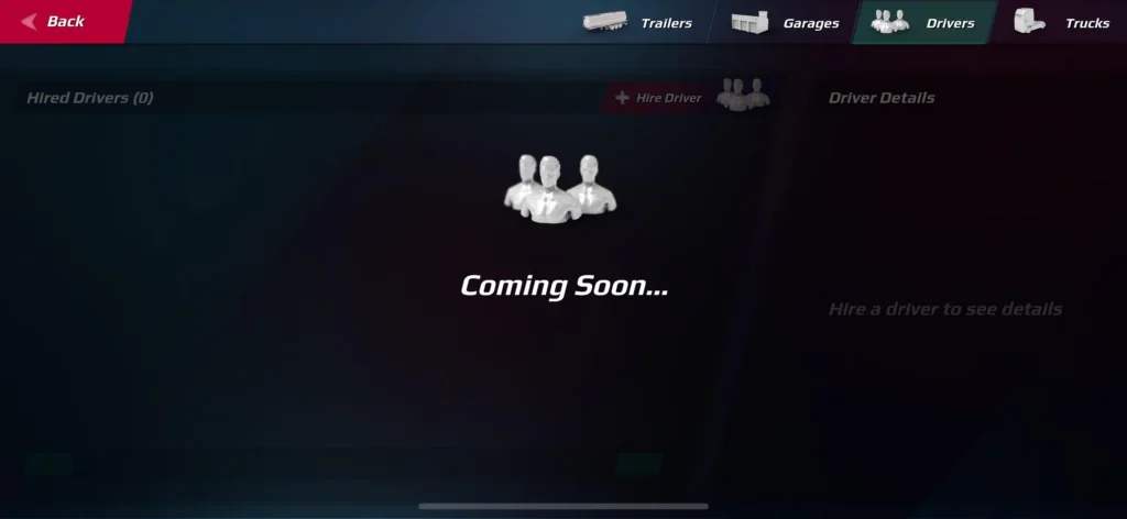 Driving hiring feature coming soon in Truckers of Europe 3 mod apk