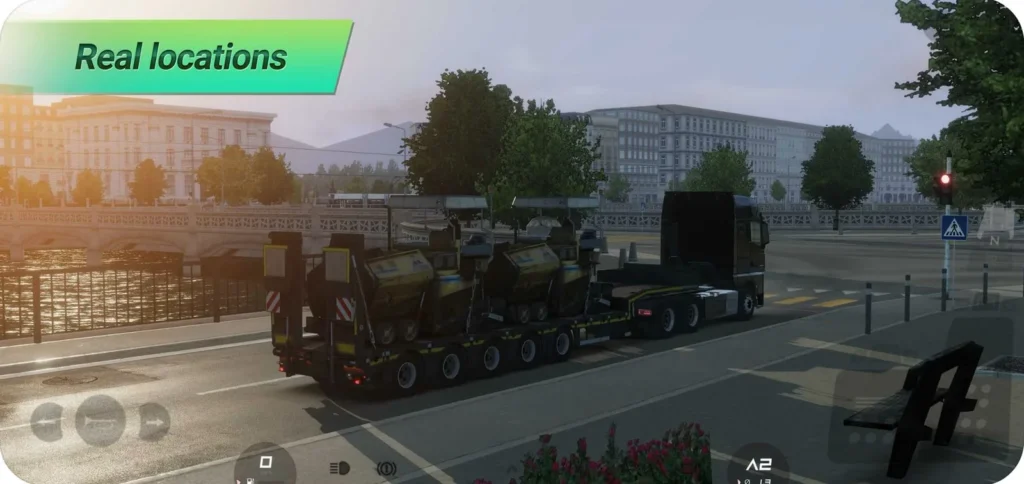 Explore real European locations in Truckers of Europe 3